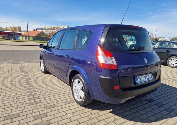 Renault Grand Scenic cena 10900 przebieg: 225000, rok produkcji 2004 z Kleczew małe 121